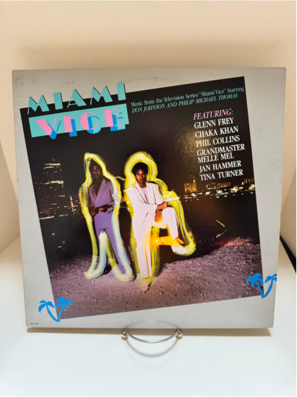 Miami Vice Soundtrack Vinyl Record MCA Records 1985 LP